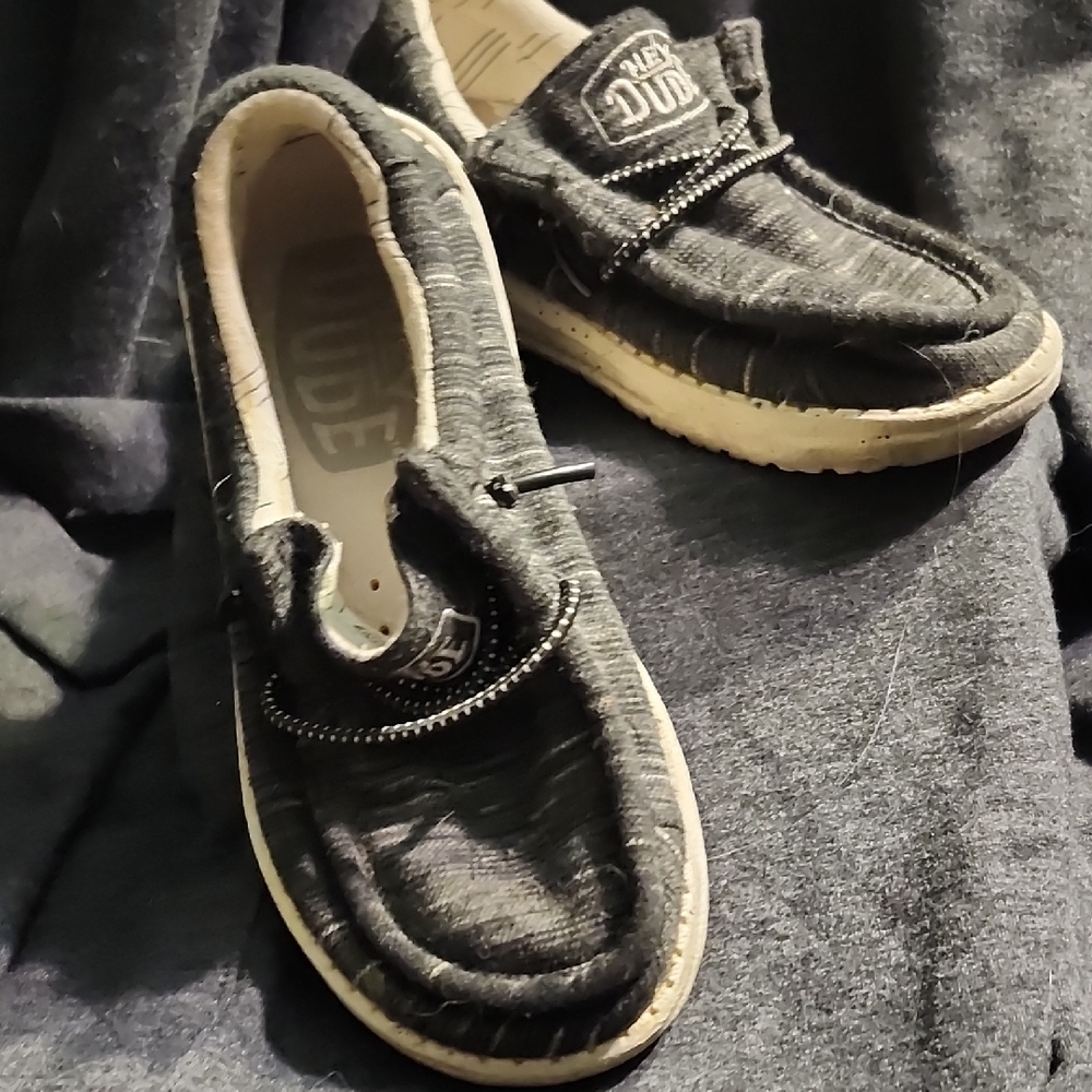 Hey Dude Black Casual Shoes